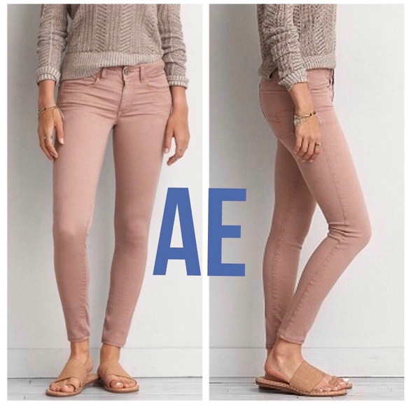 American Eagle Outfitters Denim - AE American Eagle Outfitters Blush Jegging Jeans 00